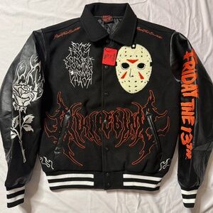 Civil Regime x Friday the 13th Varsity Jacket Medium OS